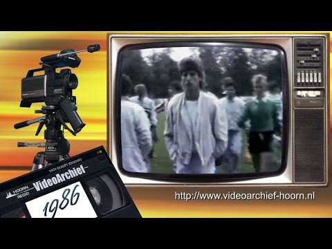 1986 Hoorn: Forward - Hollandia (Bekervoetbal)
