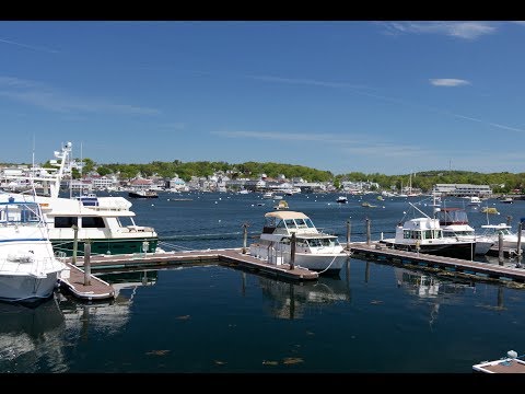 Boothbay Harbor Marina live webcam
