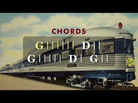 Lonesome Train  - Rockabilly Jam Track - Full Song (with Chords)