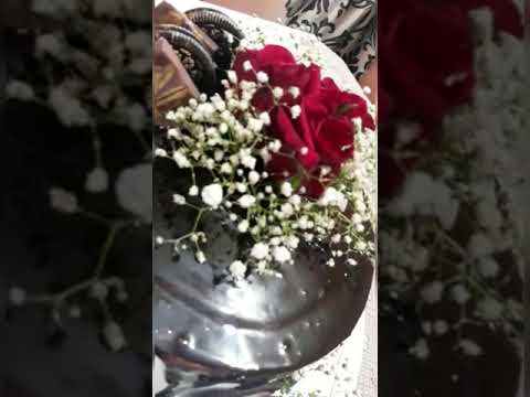 Dutch chocolate cake decoration||Fresh flowers cake for anniversary#shorts#youtubeshorts#youtube