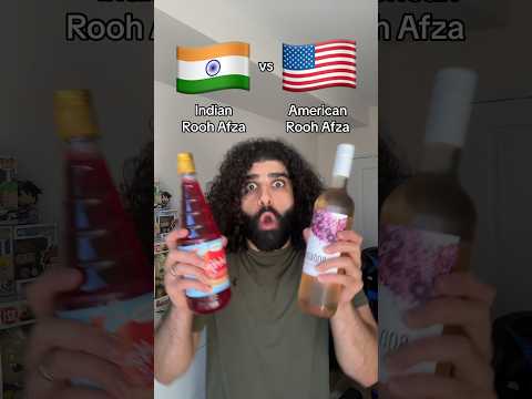 Indian Rooh Afza vs American Rooh Afza