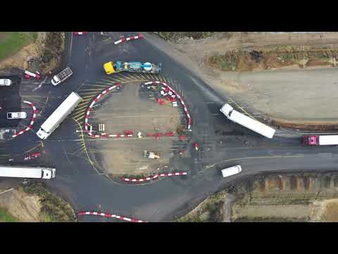 A1 Kamieńsk - Radomsko, 14 grudnia 2020 r.