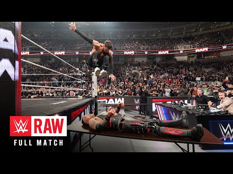 FULL MATCH: Damian Priest vs. Finn Bálor | Street Fight: Raw, Jan. 13, 2025