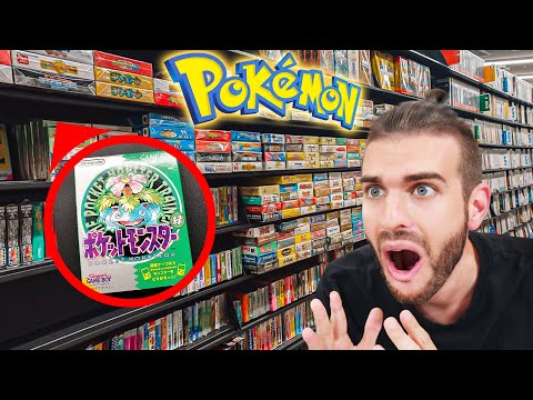 A CACCIA DI VIDEOGIOCHI POKEMON *RARISSIMI* IN GIAPPONE (con l'esperto)