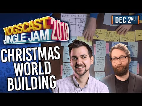 CHRISTMAS WORLD BUILDING w/ LEWIS, SJIN, TOM & HARRY! - YOGSCAST JINGLE JAM! - 2nd December 2018