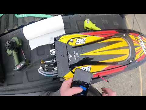 Sonic V2 with a 45 high rake oxidean propeller