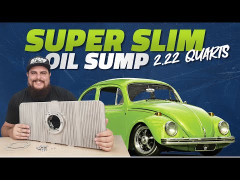 NEW for AIRCOOLED! 2.1L SLIM Oil Sump!