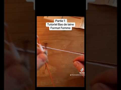 Partie 1 Tutoriel Tricot Chaussettes de laine classique tous les formats