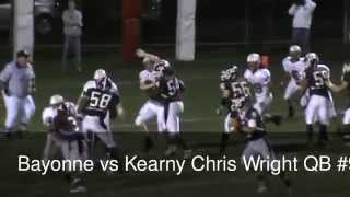 preview picture of video 'Chris Wright Junior year highlights QB #9'
