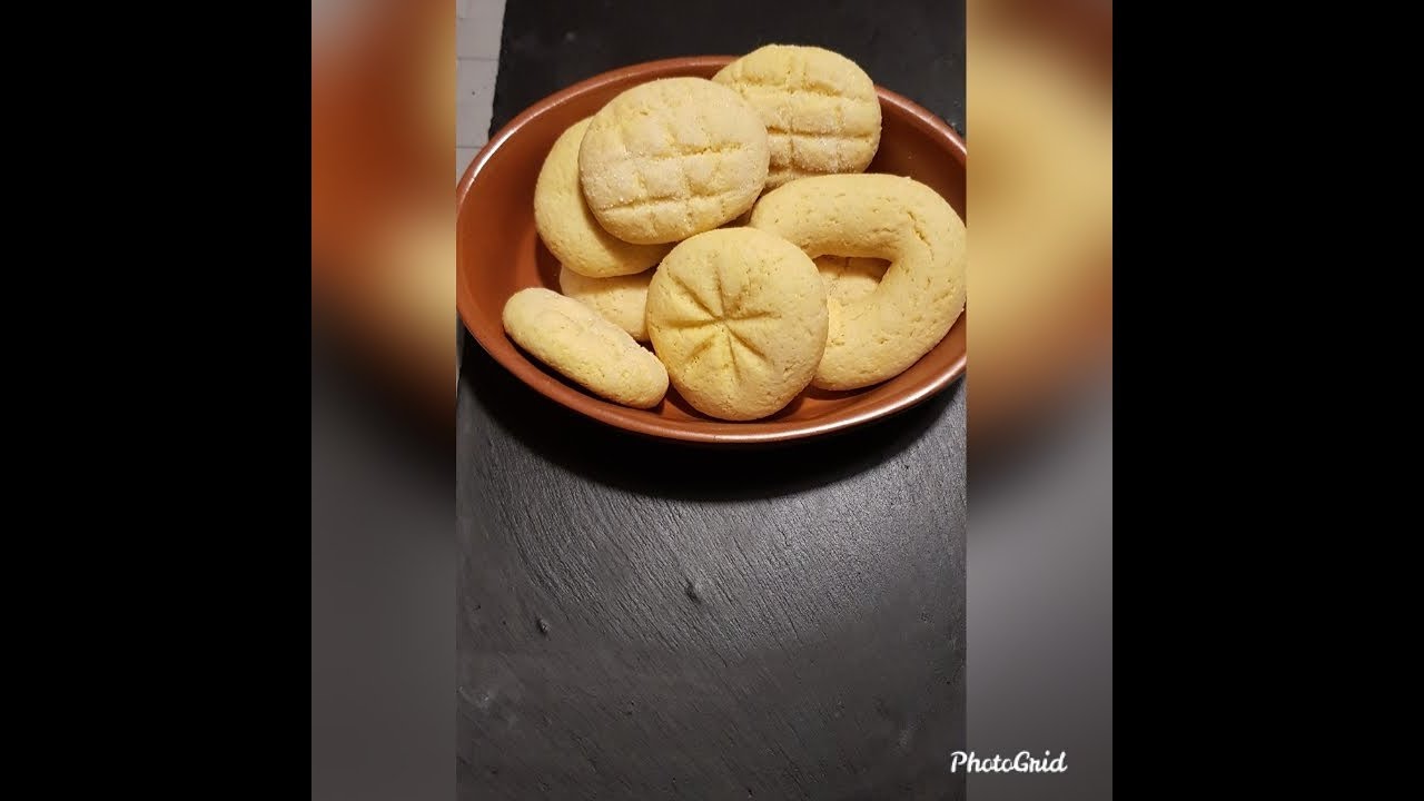 biscotti con farina di mais senza burro