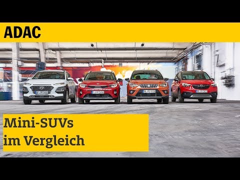 Mini-SUVs im Vergleich | ADAC 2018