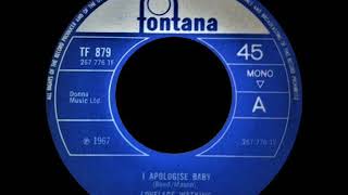 Lovelace Watkins  - I Apologize Baby  -  FONTANA 879