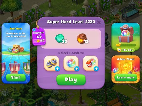 Gardenscapes Level 3220