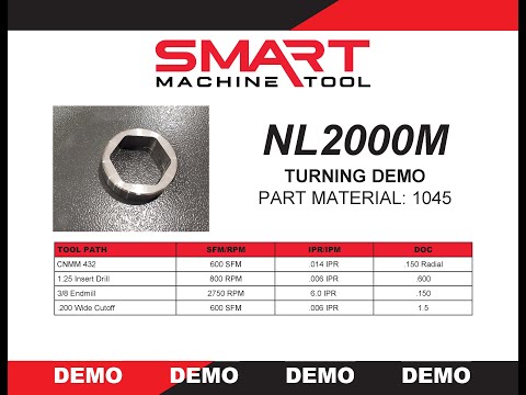 SMART MACHINE TOOL NL 2000M CNC Lathes | HHH Machine Tool Sales (1)