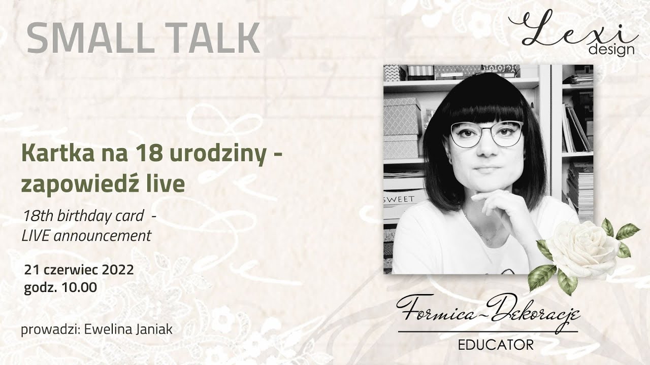 Watch SMALL TALK: Kartka na 18 urodziny - zapowiedź live now SMALL TALK: Kartka na 18 urodziny - zapowiedź live