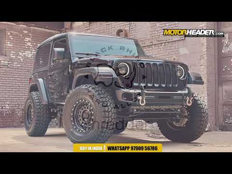 Black Rhino Shredder wheels from MotorHeader India