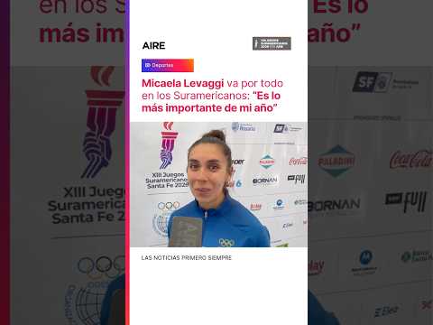 MICA LEVAGGI y su gran OBJETIVO en los JUEGOS SURAMERICANOS 🏃‍♀️🇦🇷