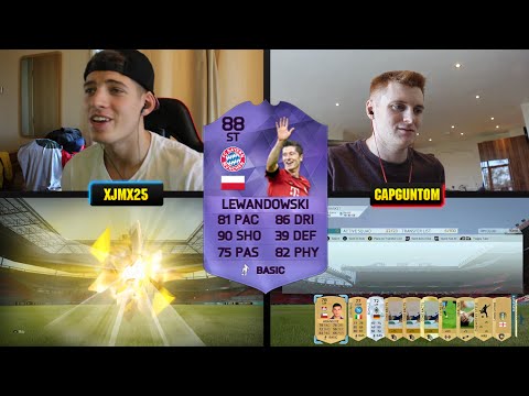 INSANE FIFA BINGO!!!! FIFA 16 PACK OPENING VS CAPGUNTOM HERO LEWANDOWSKI JOKER!! Video