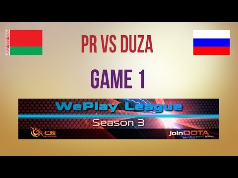 PR vs Duza g.1 Semifinal Weplay Season 3 Euro Qualifier #2