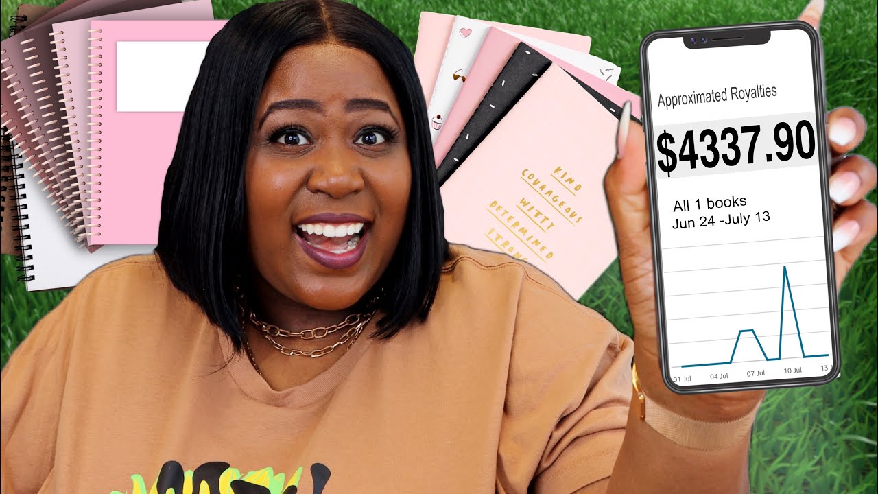 I Made THIS in Just 7 Days Selling Low Content Books Online (Easy Passive Income)