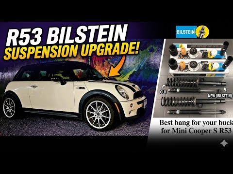 Bilstein B4 shock absorbers replacement Mini Cooper S R53
