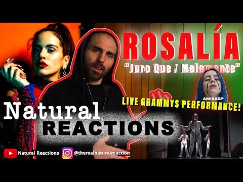 ROSALÍA - Juro Que / Malamente (Live at the 62nd Grammys) REACTION