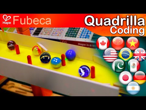 Countryballs Tournament - FINAL  Quadrilla Coding Marble Race
