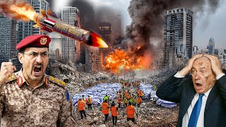 Yemen's Houthis Launch Ballistic Missiles at Israel, Fearing Netanyahu Flees to Secret Bunker