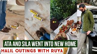 Sila Turkoglu and Ata Yildiz Went into New Home !Halil Ibrahim Ceyhan Outings with Ruya Coric