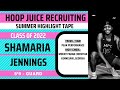 Shamaria Jennings - 5'9 Guard - Class of 2022 - Mt. Paran Chrisitian School - Georiga