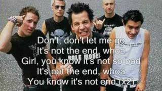 The end-Simple Plan with lyrics