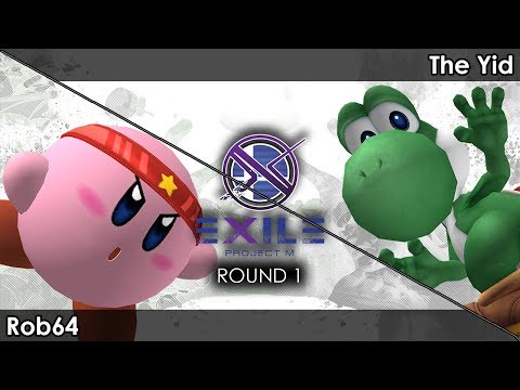 Project M: Rob64 (Kirby) V The Yid (Yoshi) - Exile 151 SSBPM