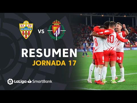 Resumen de UD Almería vs Real Valladolid (3-1)