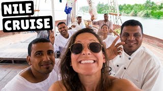 WE'RE SAILING! Egypt River Cruise Day 2 - YouTube
