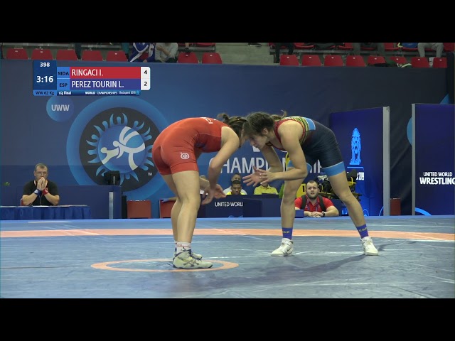 139 | 398 | U23 WW 62kg | 1/4 Final | RINGACI Irina (MDA) | PEREZ TOURINO Lydia (ESP)