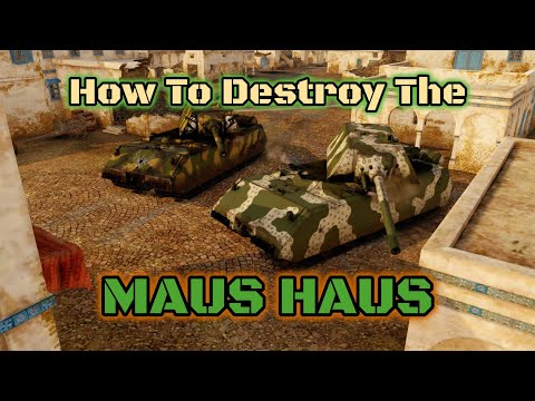 How To Beat The Maus Tank - Weak Spot Guide & Tutorial (War Thunder)
