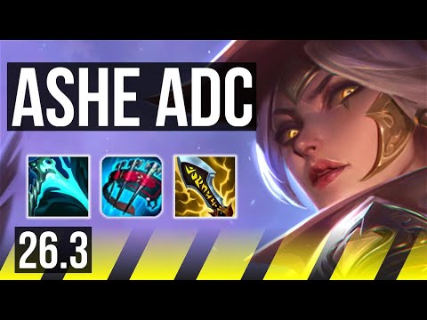 ASHE & Lulu vs JHIN & Pyke (ADC) | KR Master | 26.3