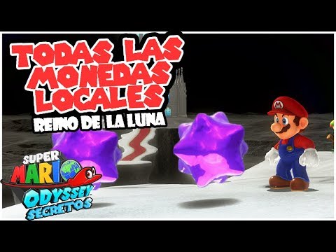 Secretos y Trucos Super Mario Odyssey #44 - Todas las monedas locales del Reino de la Luna