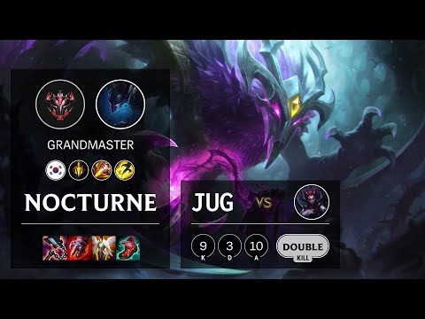 Nocturne Jungle vs Elise - KR Grandmaster Patch 11.2