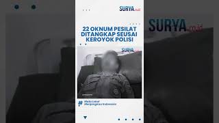 Polres Jember Tangkap 22 Oknum Pesilat, Diduga Keroyok 5 Polisi saat Acara Puncak Suro Agung
