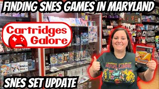 Traveling To Maryland For Super Nintendo Games - SNES SET 422/721