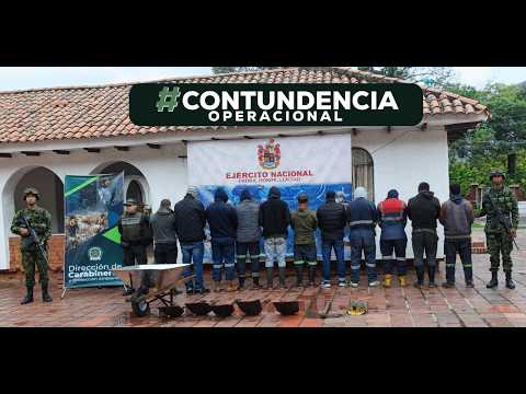 CONTUNDENTE GOLPE A LA MINERÍA ILEGAL EN PAMPLONITA NORTE DE SANTANDER