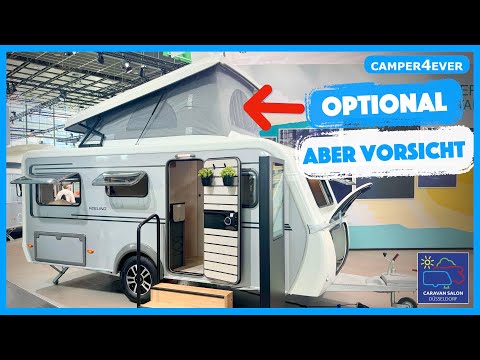 NEW 2026: ERIBA Feeling 425 - a classic in a new look with an optional pop-up roof - is that real...