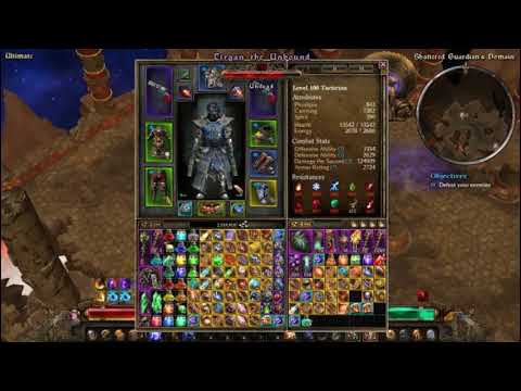 Grim Dawn Beginner's Tactician Shattered Realm 65, boss chunk