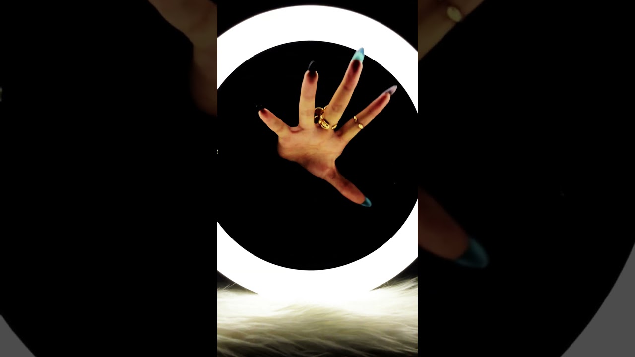 Super handsome Ring Light Transition ✨💅  #nails #nailtech #usanail #usanailtech #pressonnails #derpy