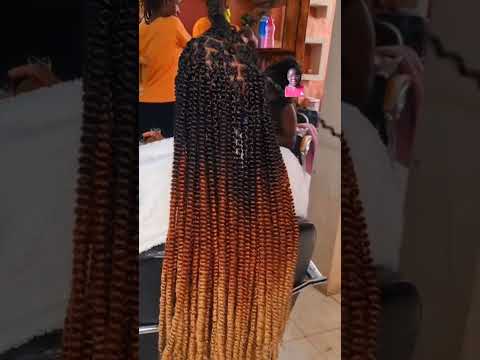 How to install spring twist neatly🪮#viralshort #hairstyle #springtwist #trend #howto