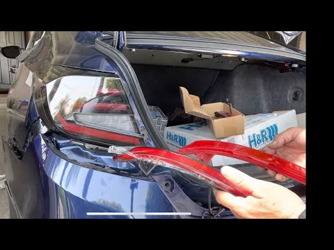 2018-2022 Honda Accord Rear bumper Reflector￼ light install