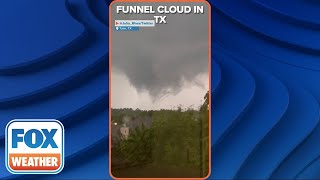 Funnel Cloud Spotted in Tyler, TX