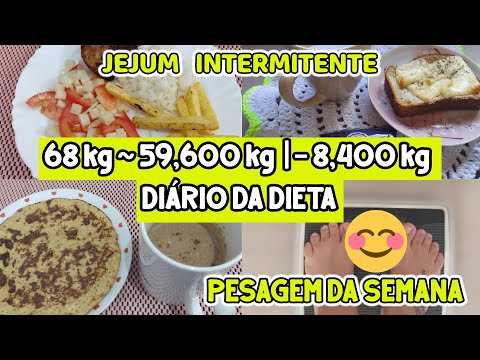 Lose 8.4 kg with Intermittent Fasting and Dietary Re-education | Diet Diary #49