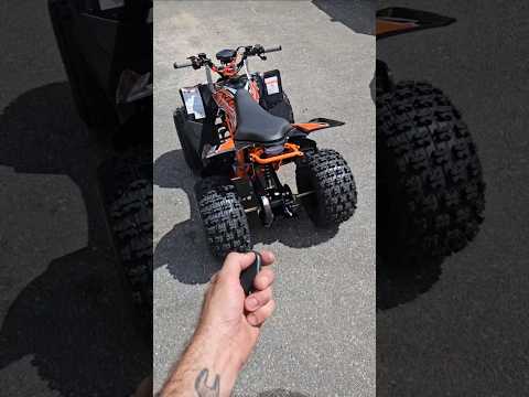 kayo predator 125 oids atv quad with remote shutoff bump shifter efi no carb and speedo